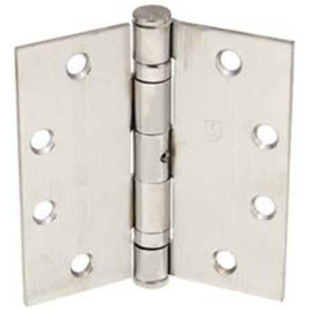 Patioplus 4.5 in. Full Mort Ball Bearing Temp Hinge, Dull Chrome, 3PK PA1575589